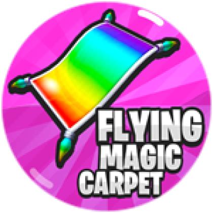 Magical flying carpet in roblox
